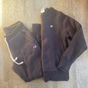 Champion reverse weave sweatsuit